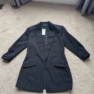 INC International Concepts Black Blazer